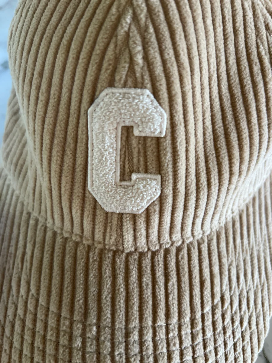 Celine - Casquette en velours beige neuve – Image 3
