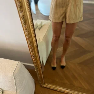 Short Maje à rayures noires