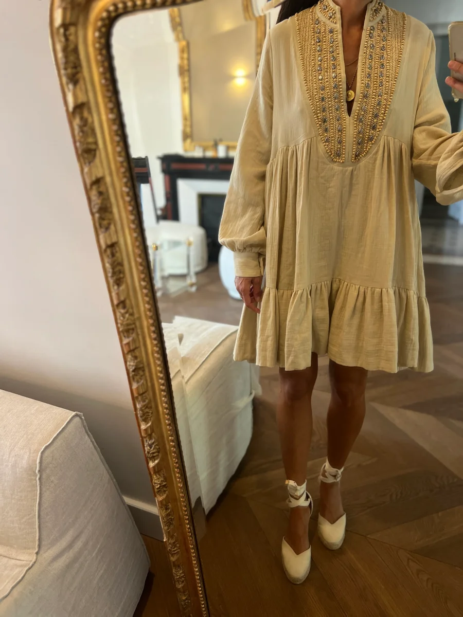 Mes Demoiselles - Robe Neuve Noma Natural – Image 2