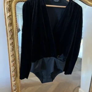 Body Zara velours noir