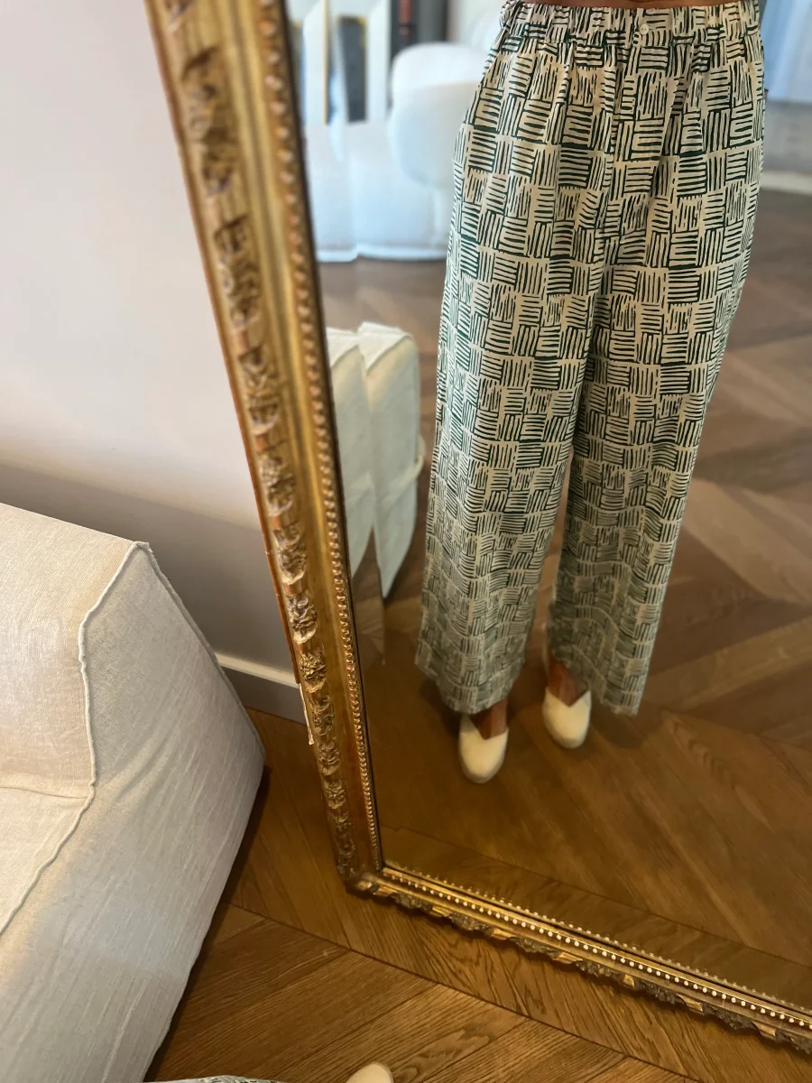 Topolina - Pantalon neuf fluide Vert