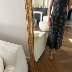 Robe Zara satinée à pois
