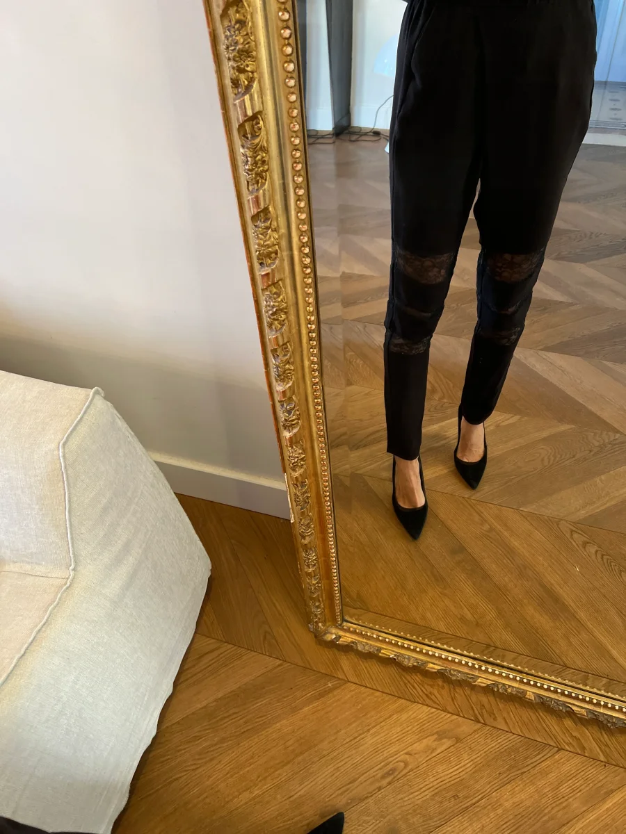Pantalon Maje noir – Image 2