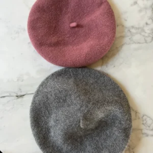 Malika Menard Lot de 2 Bérets H&M et Zara