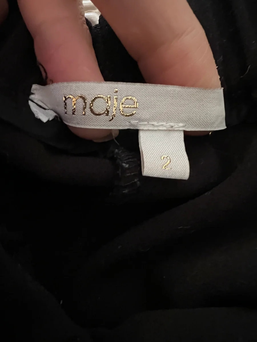 Pantalon Maje noir – Image 7