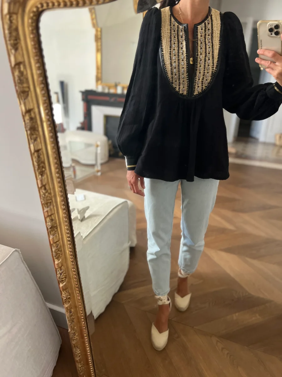 Mes Demoiselles - Blouse Neuve Nidia Black – Image 4