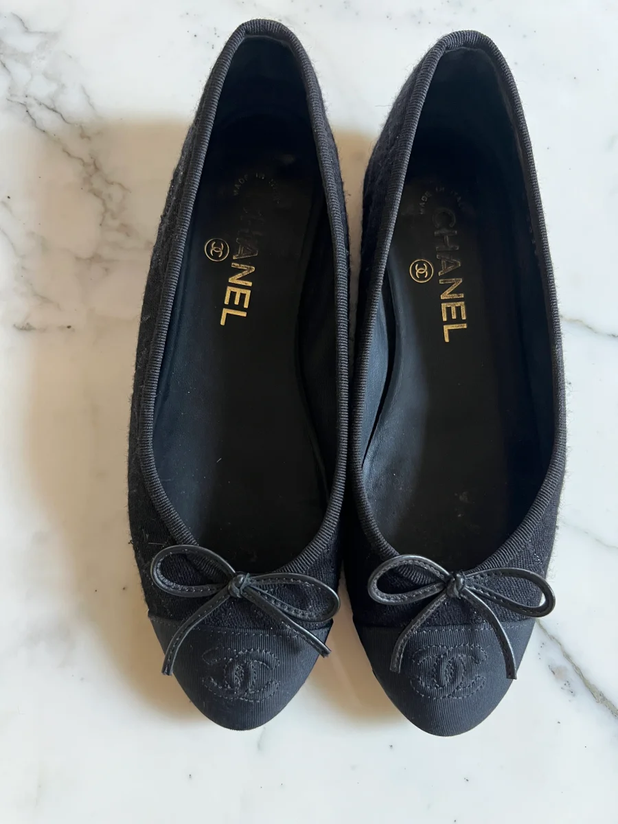 Chanel - Ballerines noires T.37 – Image 6