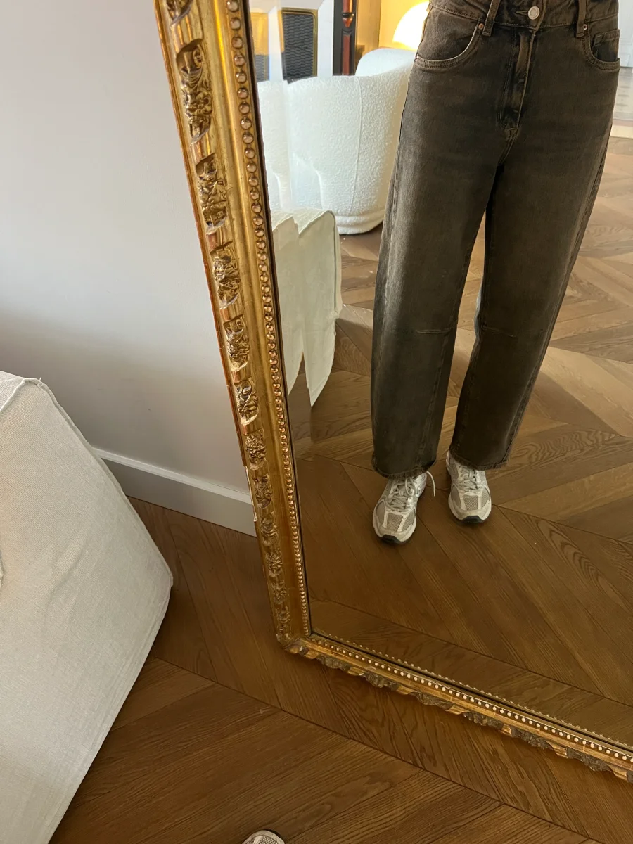 Queen Hearts - Pantalon large marron