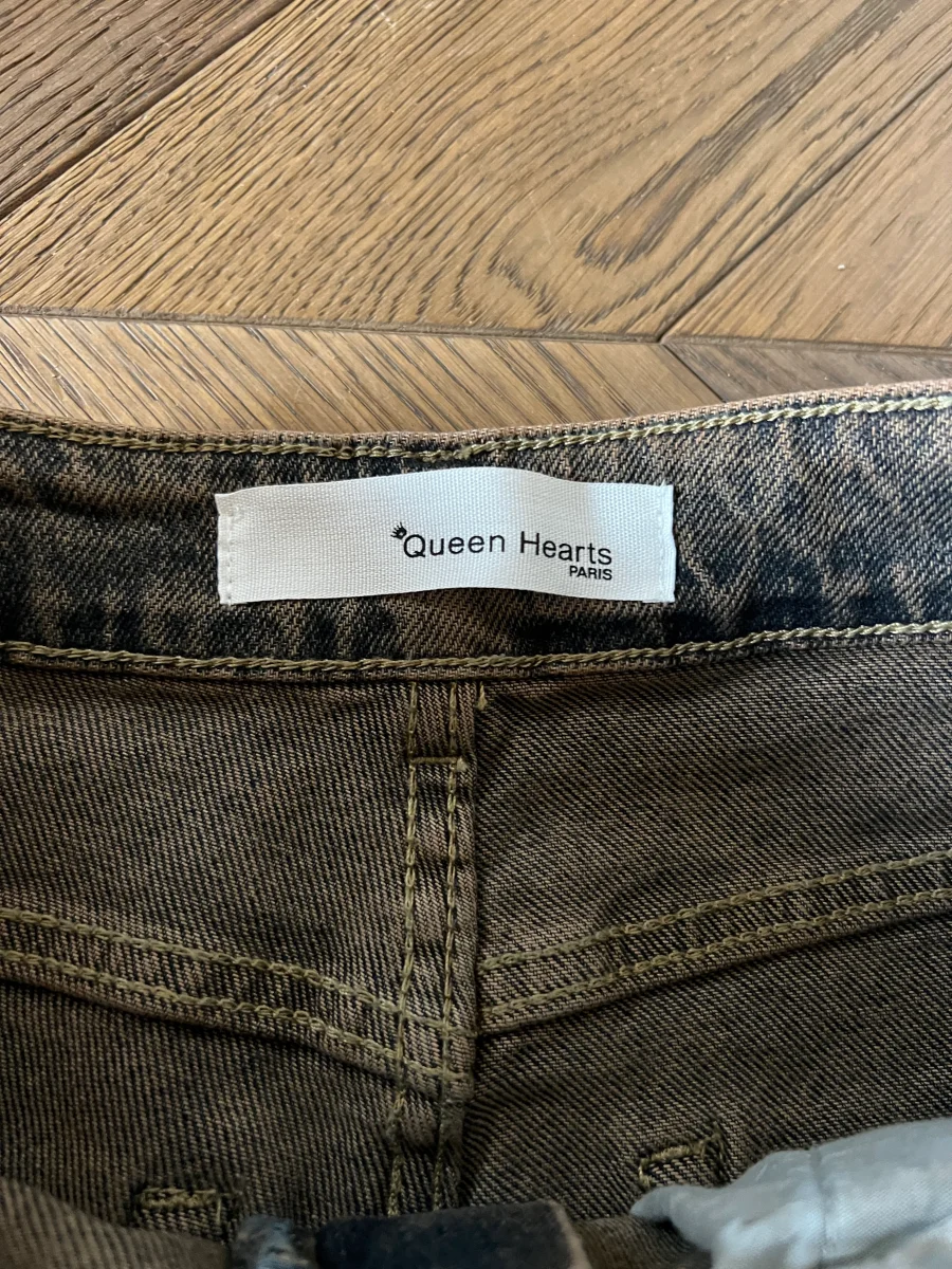 Queen Hearts - Pantalon large marron – Image 8