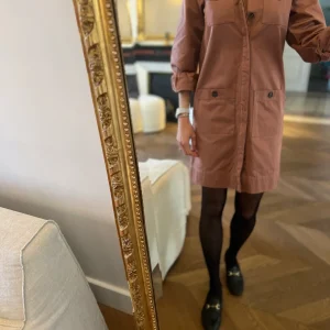 Robe chemise Soeur vieux rose