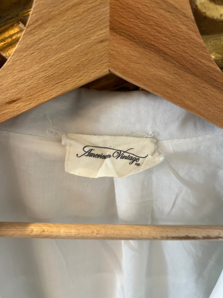 Veste American Vintage Blanche fluide – Image 6