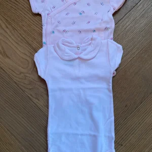 Lot de 2 bodies Petit Bateau Boutchou 3 mois