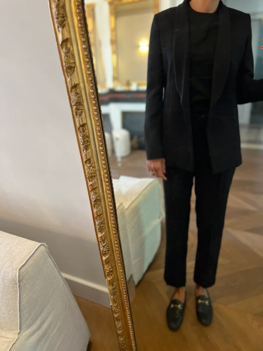 Ba&sh - Blazer Niro noir fluide – Image 3