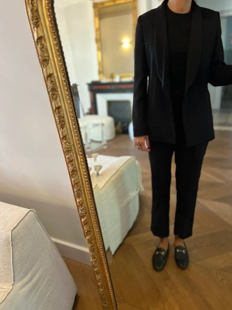 Ba&sh - Blazer Niro noir fluide – Image 6