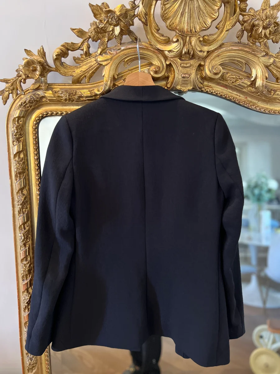 Ba&sh - Blazer Niro noir fluide – Image 9