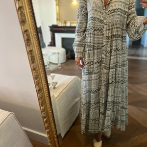 India Town - Robe longue vert