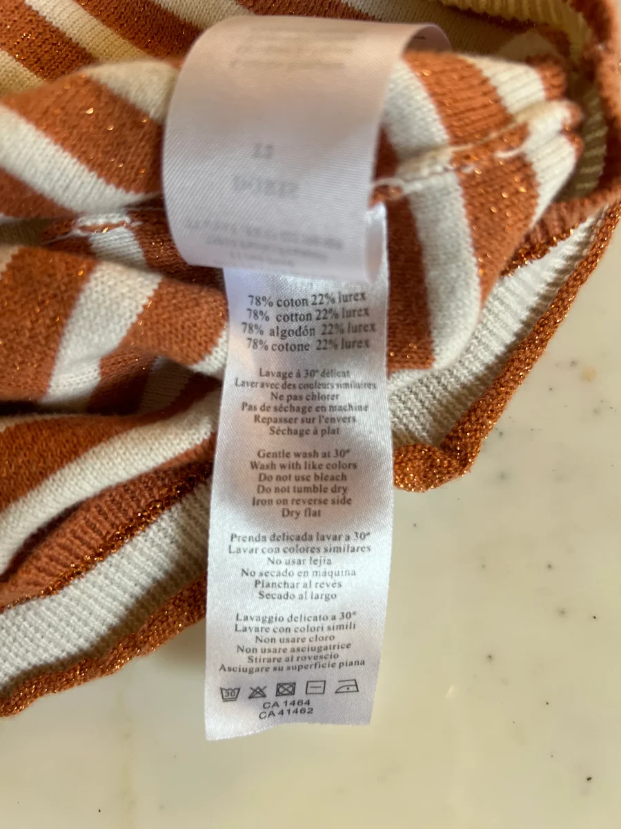 Pull Des Petits Hauts à rayures irisées – Image 7