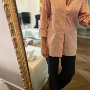 Maison Alli - Chemise rose poudré