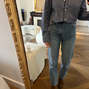 Zara - Chemise à carreaux bleu