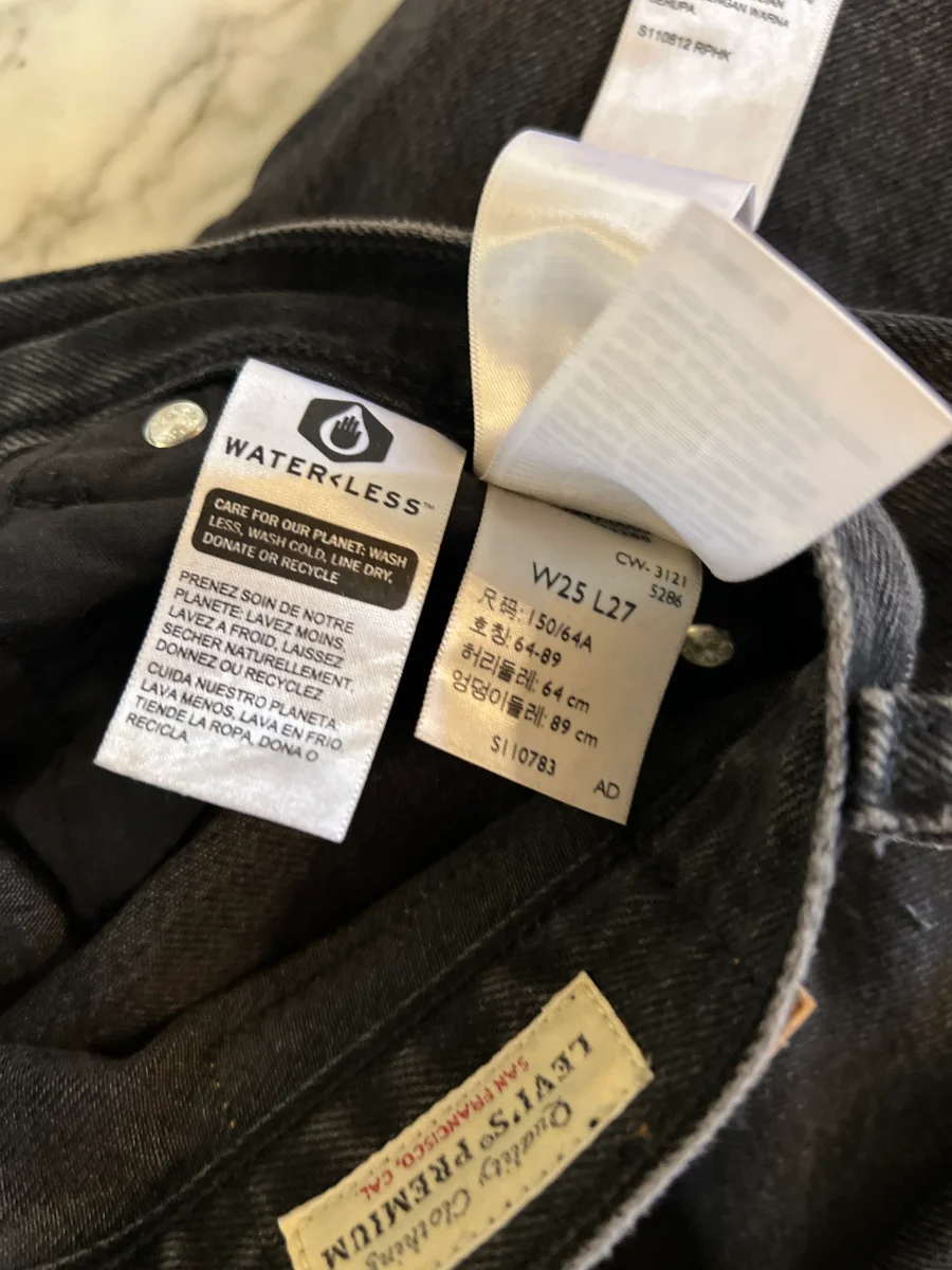 Jean Levis noir High Loose Taper – Image 8