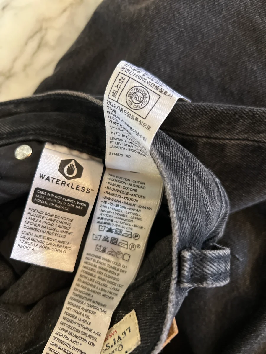 Jean Levis noir High Loose Taper – Image 9