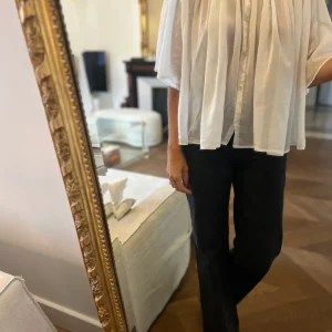 Forte Forte - Chemise Forte Forte blanche plissée