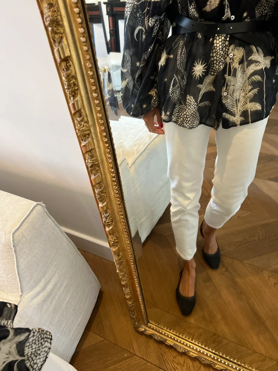 Ba&sh - Ceinture en cuir noir – Image 3