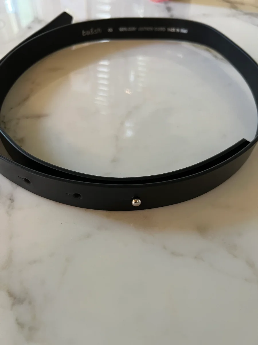 Ba&sh - Ceinture en cuir noir – Image 7