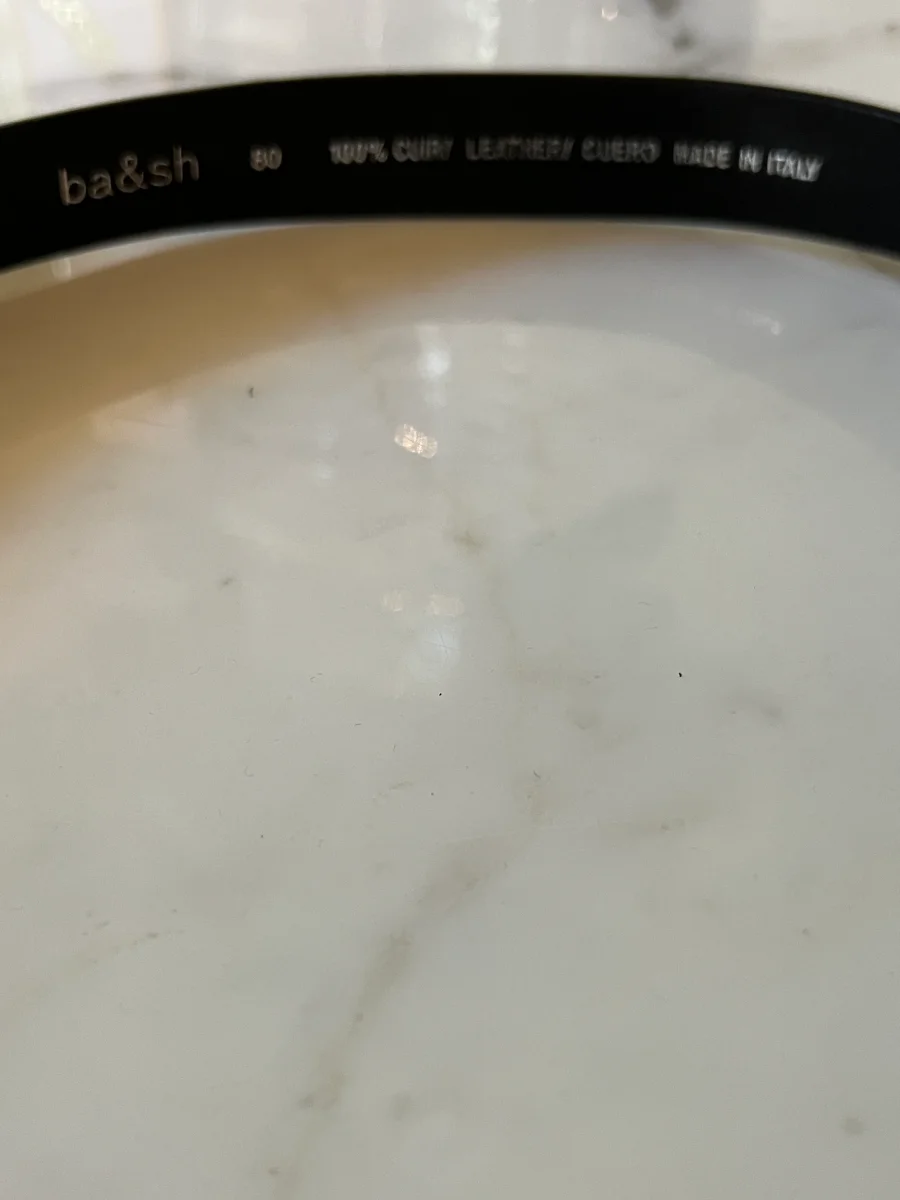 Ba&sh - Ceinture en cuir noir – Image 8