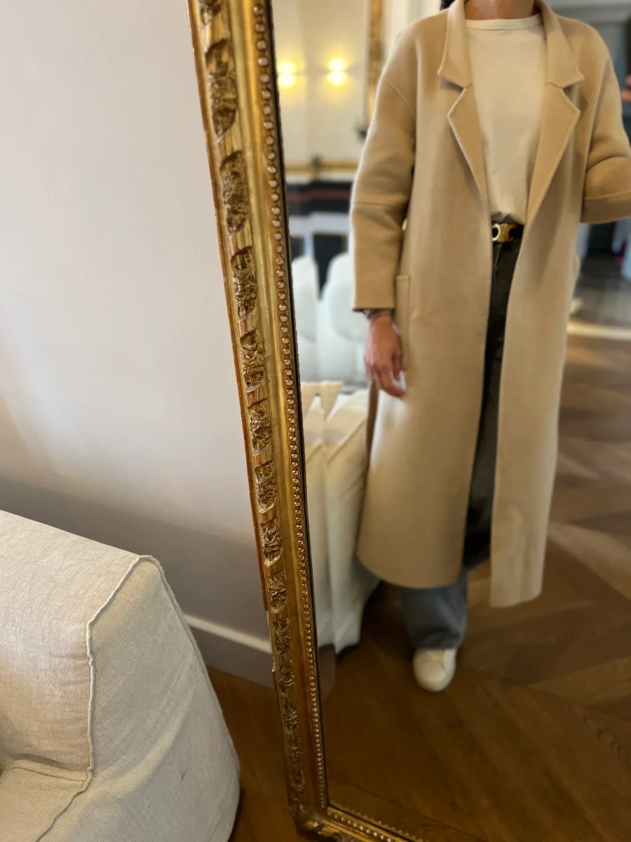 Manteau Ba&sh en laine beige – Image 2