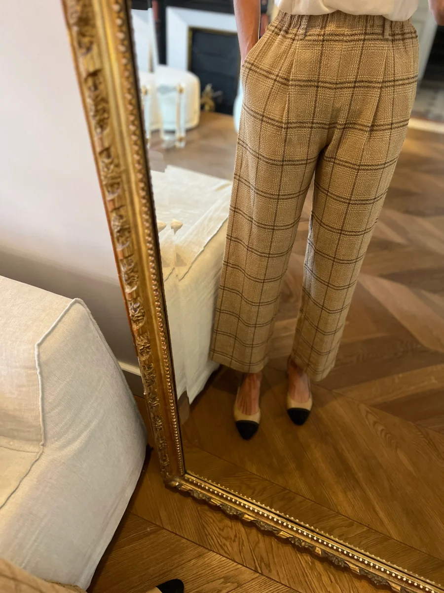 Pantalon Forte Forte neuf à carreaux – Image 2