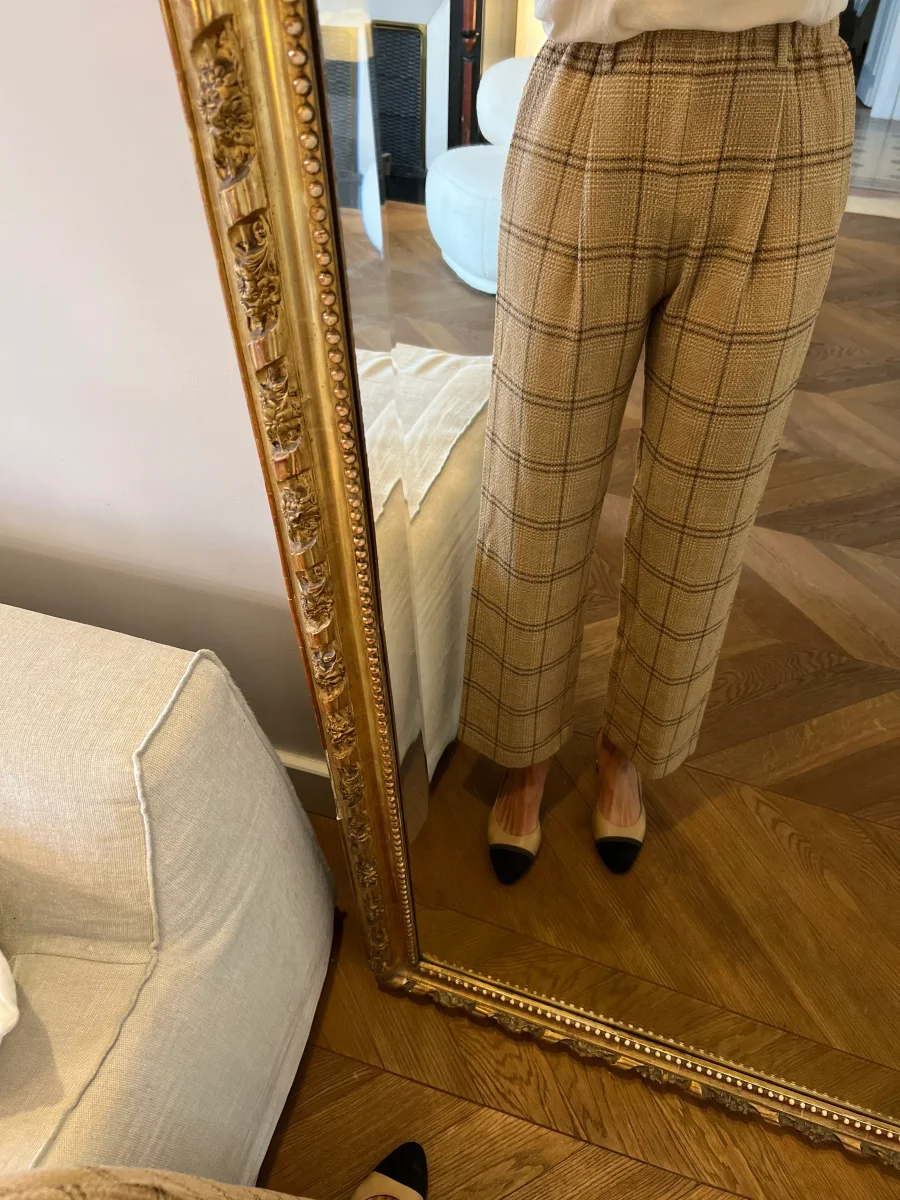 Pantalon Forte Forte neuf à carreaux – Image 3