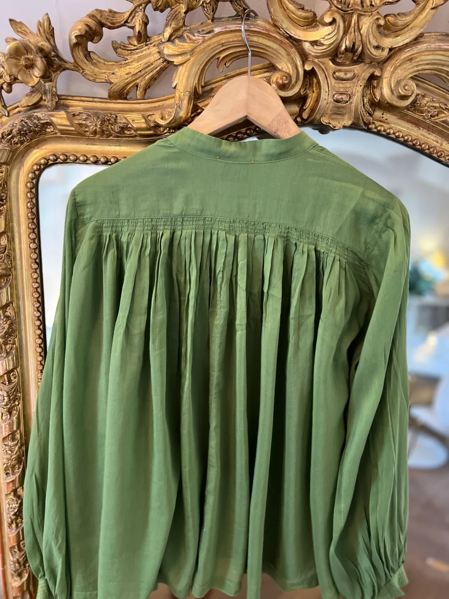Blouse Forte Forte verte – Image 5