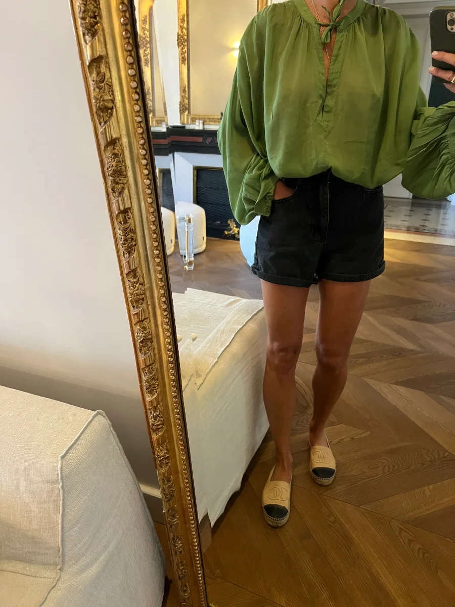 Blouse Forte Forte verte – Image 2