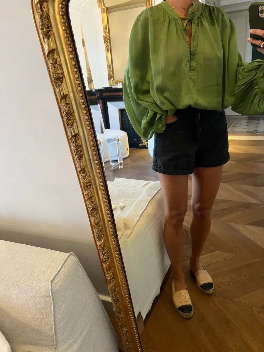 Blouse Forte Forte verte – Image 3