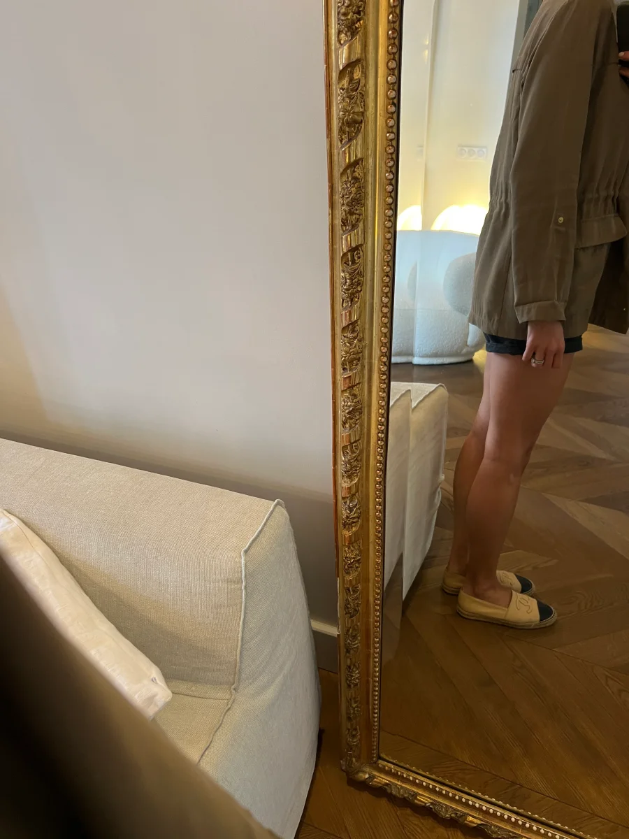 Veste Kaki Zara boutons dorés – Image 4