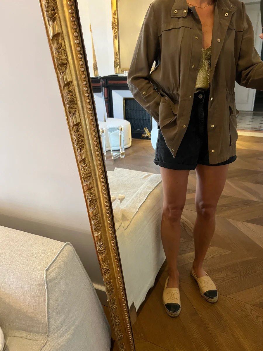 Veste Kaki Zara boutons dorés – Image 6