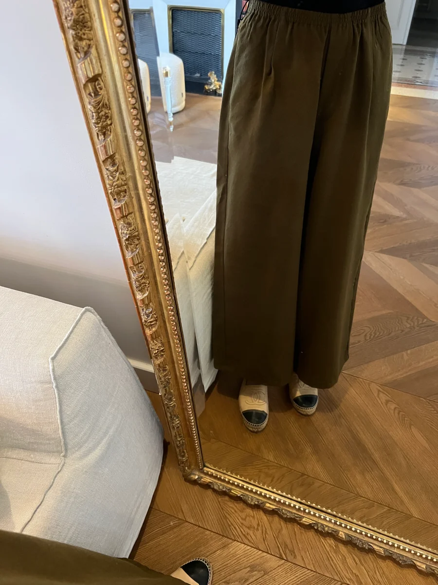 Pantalon Forte Forte kaki Neuf – Image 4