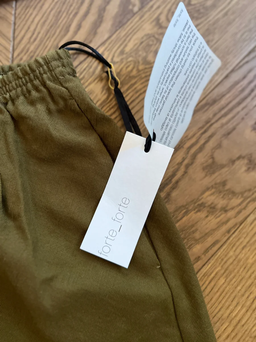 Pantalon Forte Forte kaki Neuf – Image 6