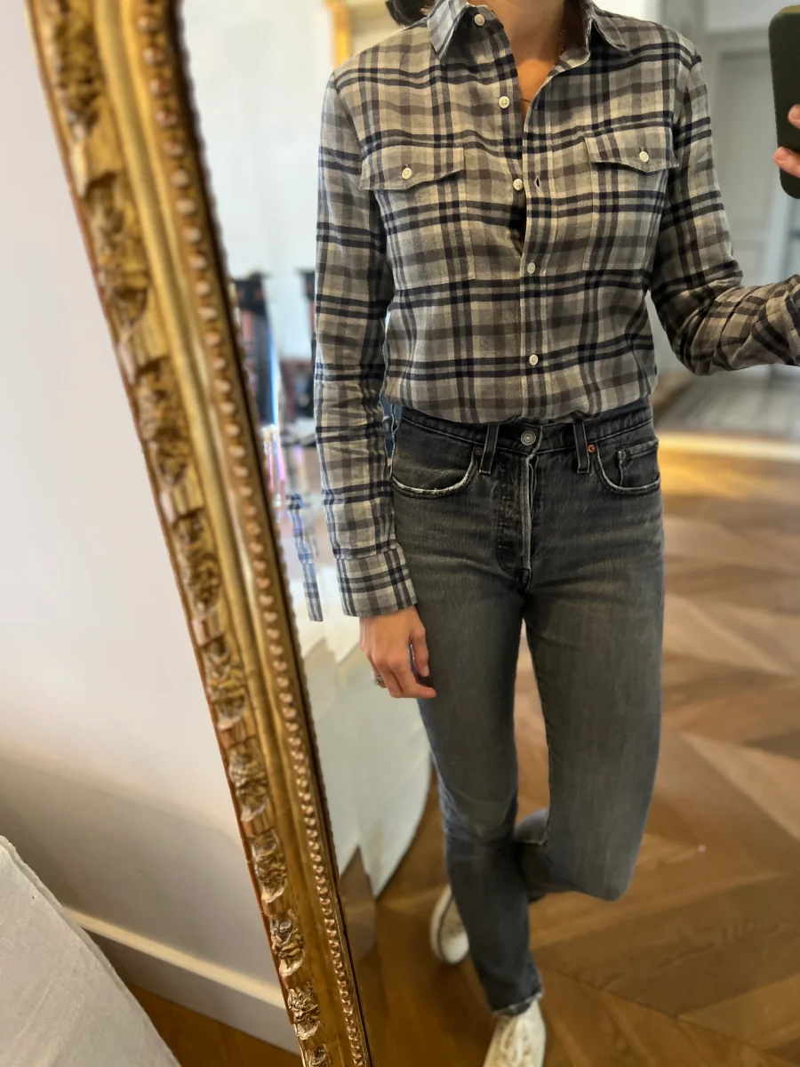 Chemise à carreaux Maison Standards Paris – Image 2