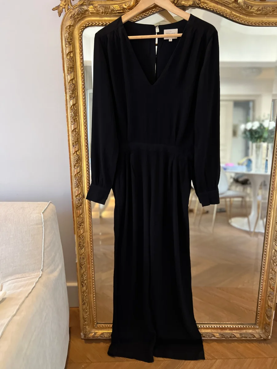 Combinaison pantalon Sézane noire – Image 4