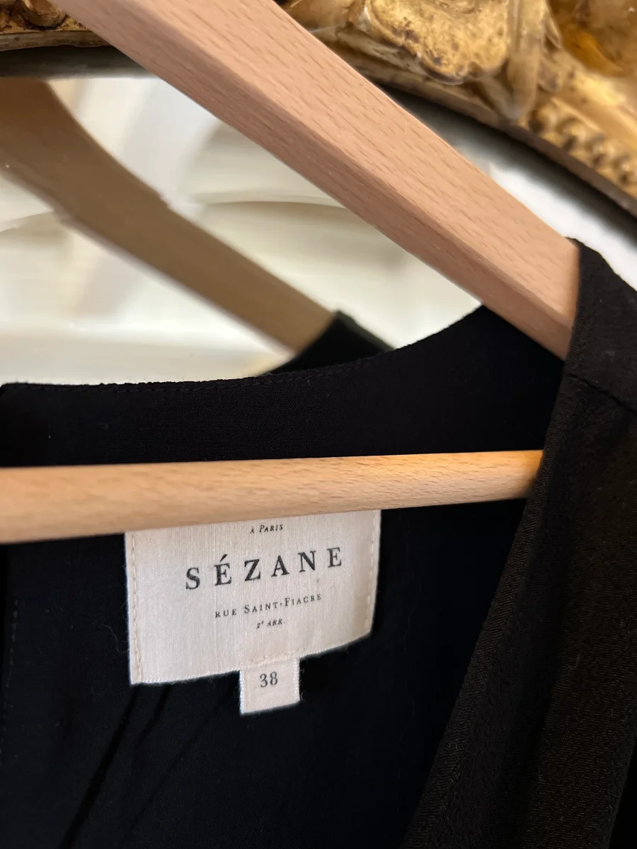 Combinaison pantalon Sézane noire – Image 9