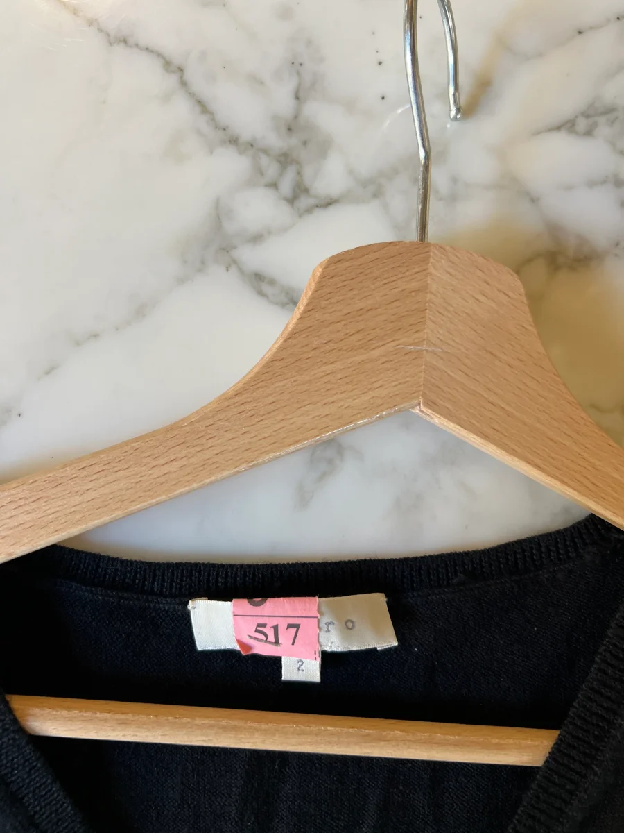 Combinaison Sandro noire boutons dorés – Image 7