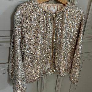 Aurianne Sinacola - Zara Veste à sequin T.6-7 ans