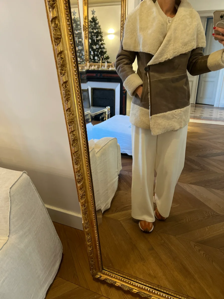 Manteau Giorgio et Mario beige – Image 2