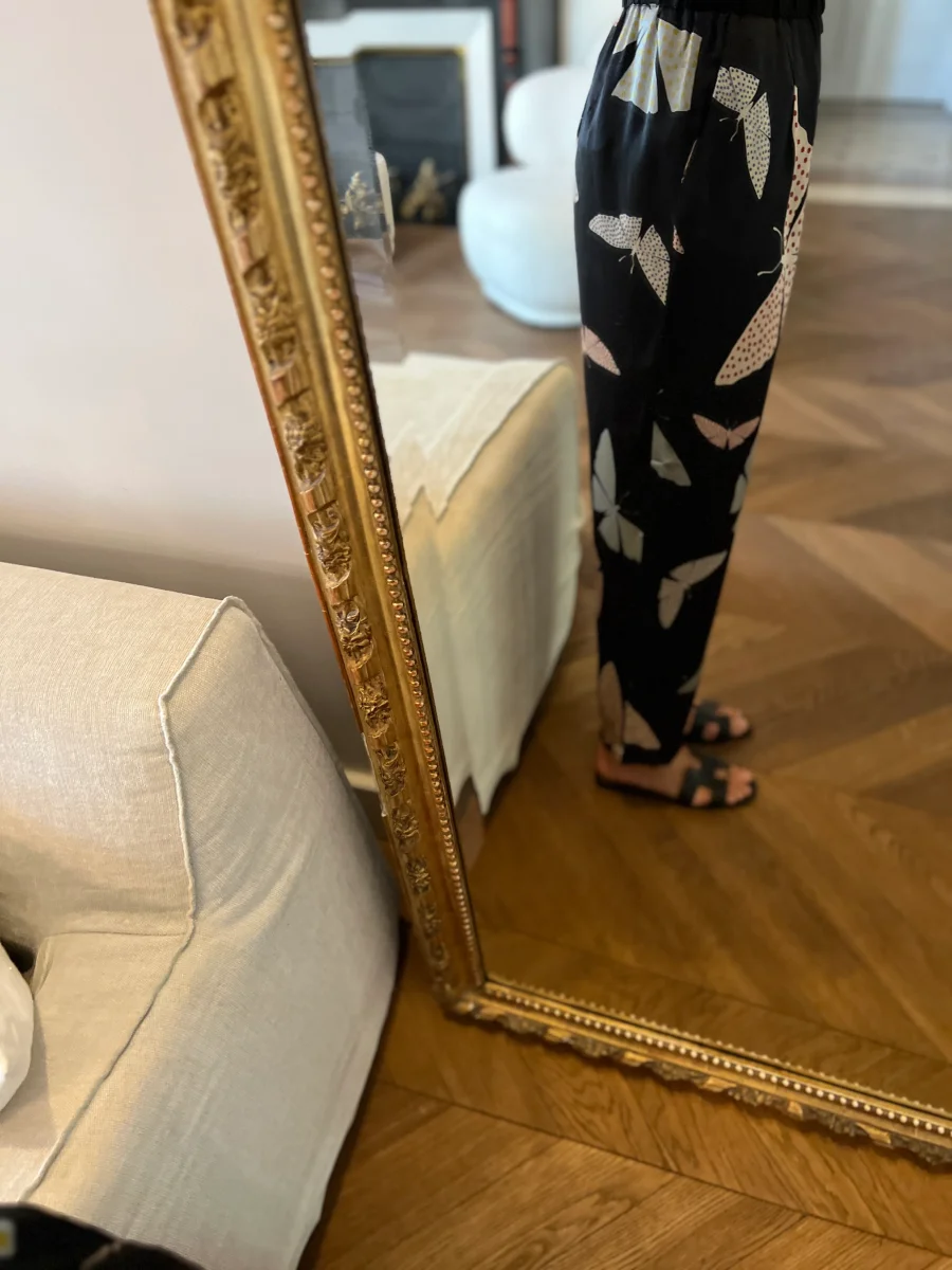 Pantalon Forte Forte en soie papillons – Image 4