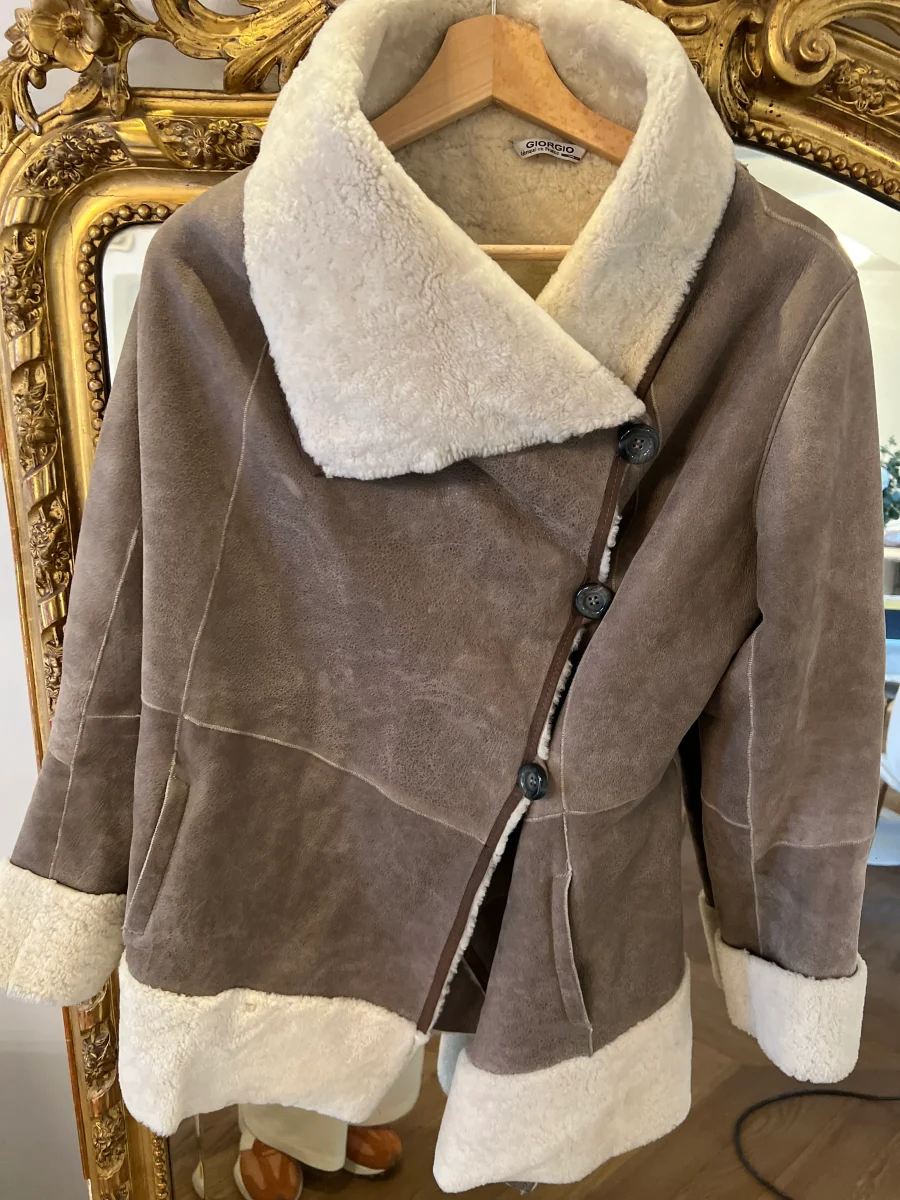Manteau Giorgio et Mario beige – Image 5