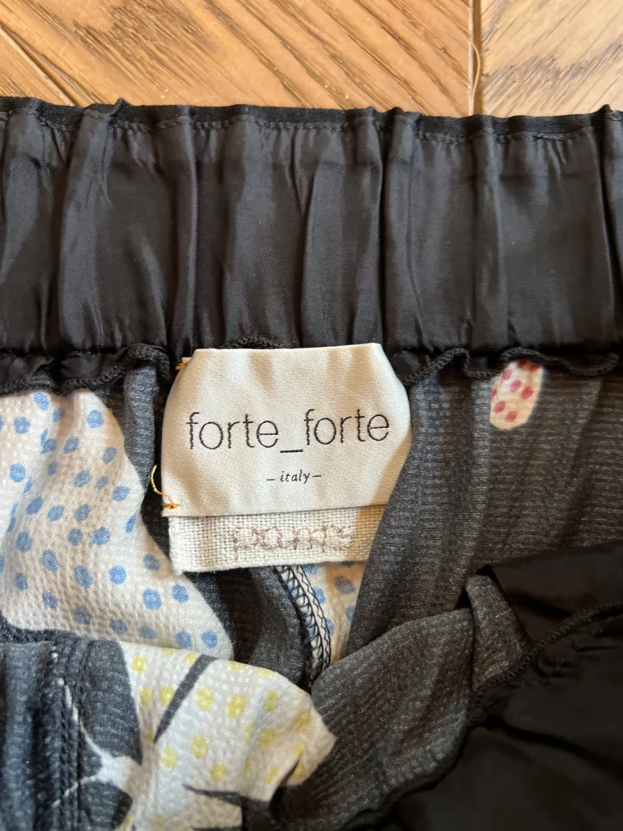 Pantalon Forte Forte en soie papillons – Image 6