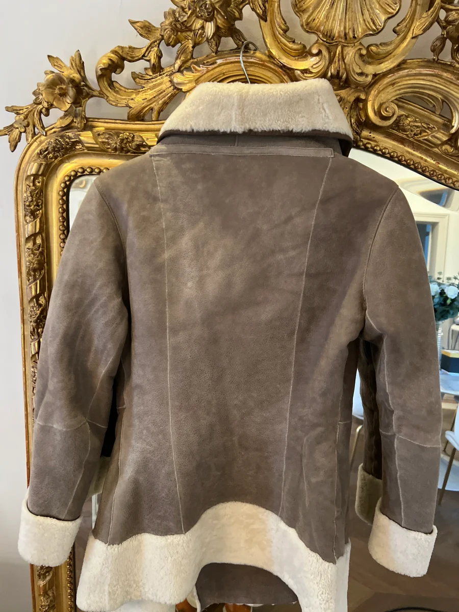 Manteau Giorgio et Mario beige – Image 8