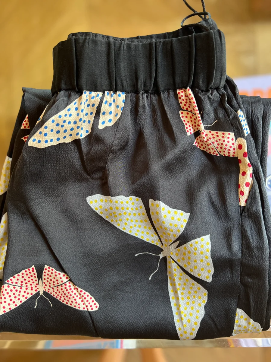 Pantalon Forte Forte en soie papillons – Image 8